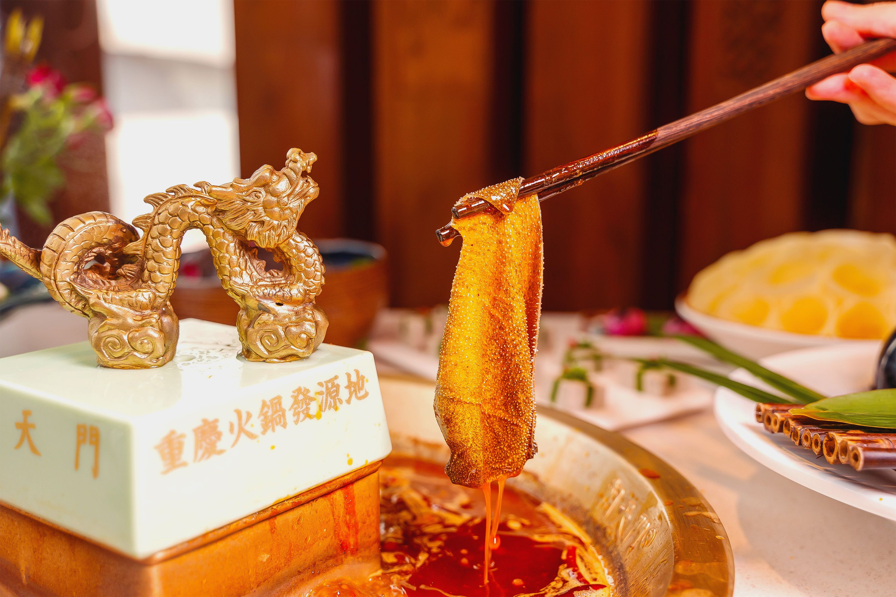 重慶火鍋加盟店，為什么毛肚如此受歡迎？